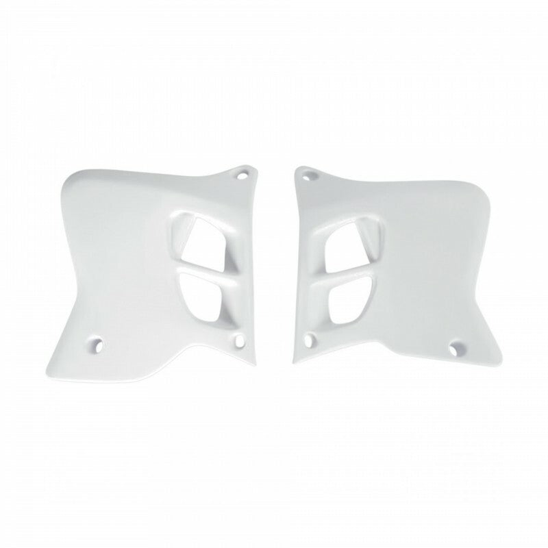 RADIATOR SCOOPS YZ125/250 WHITE