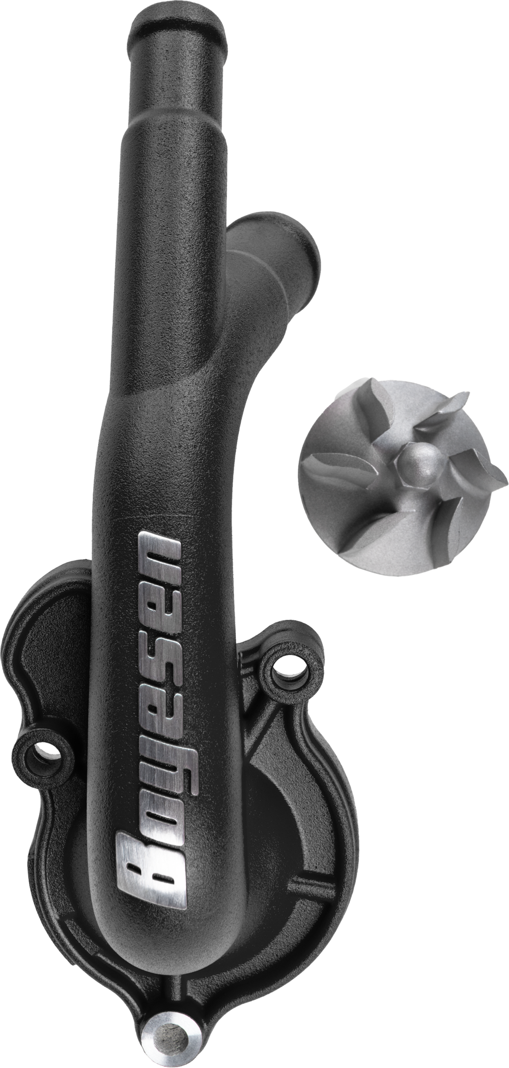 WATERPUMP COVER & IMPELLER KIT BLACK