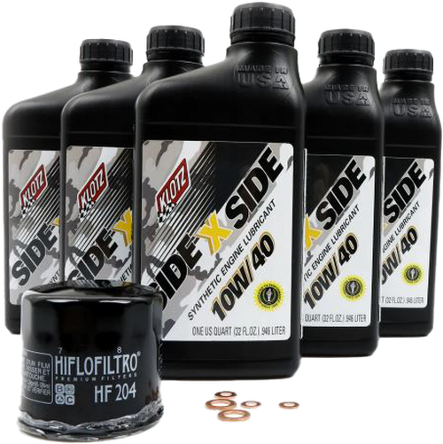 SIDEXSIDE OIL CHANGE KIT 10W40 /W OIL FILTER YAM