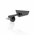 CUT EDGE BAR END MIRROR UNIVERSAL RIGHT BLACK EA