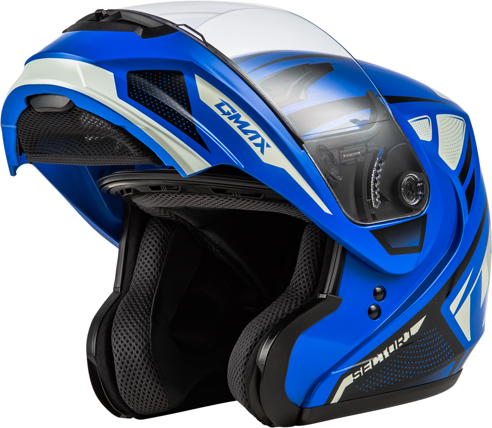 MD-04 SECTOR HELMET BLUE/BLACK 3X