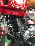 SIDE MOUNT OIL COOLER M8 SOFTAIL `17-23  GLOSS BLK