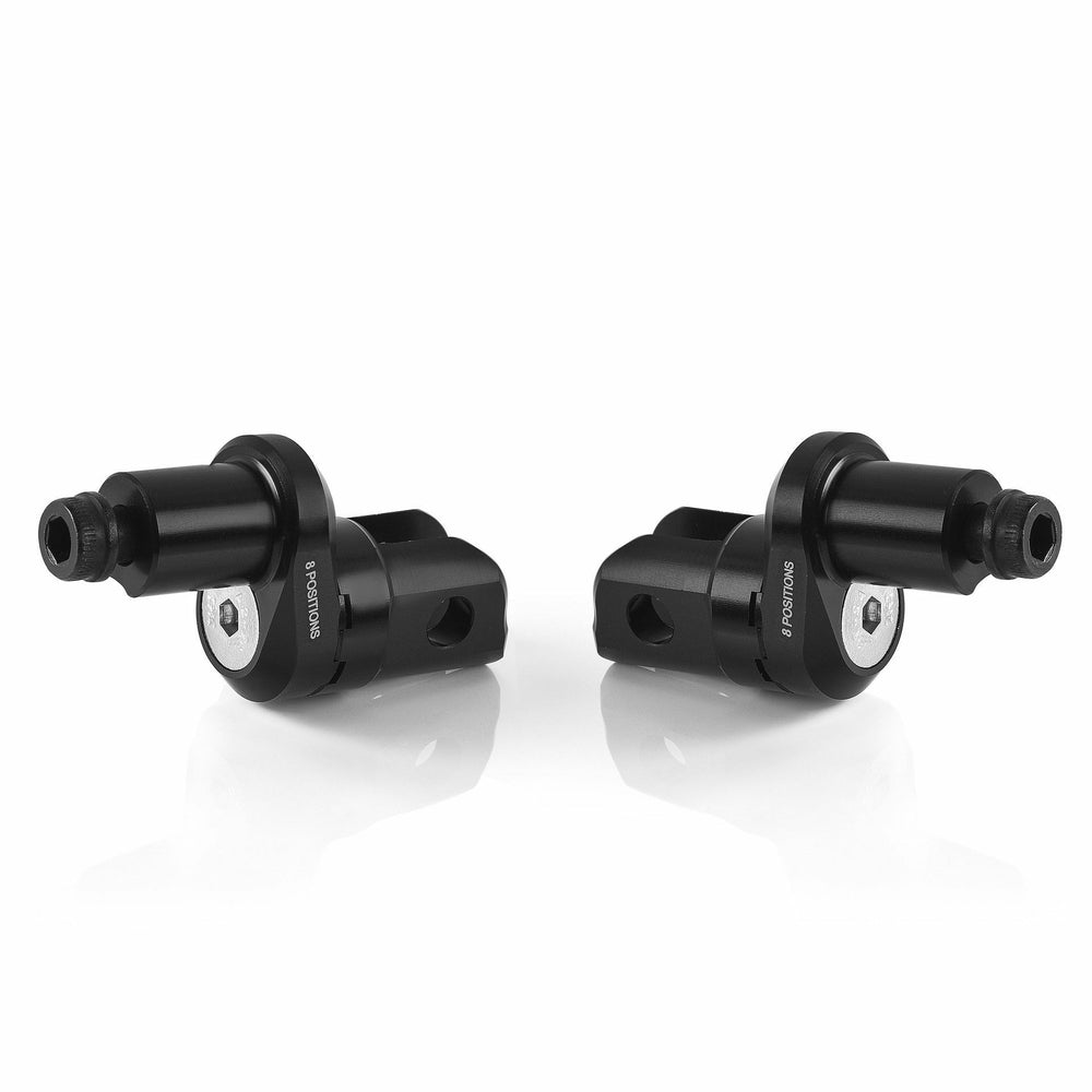 ECCESNTRIC FOOTPEG MOUNT KIT RIDER ADJUST BLACK PR
