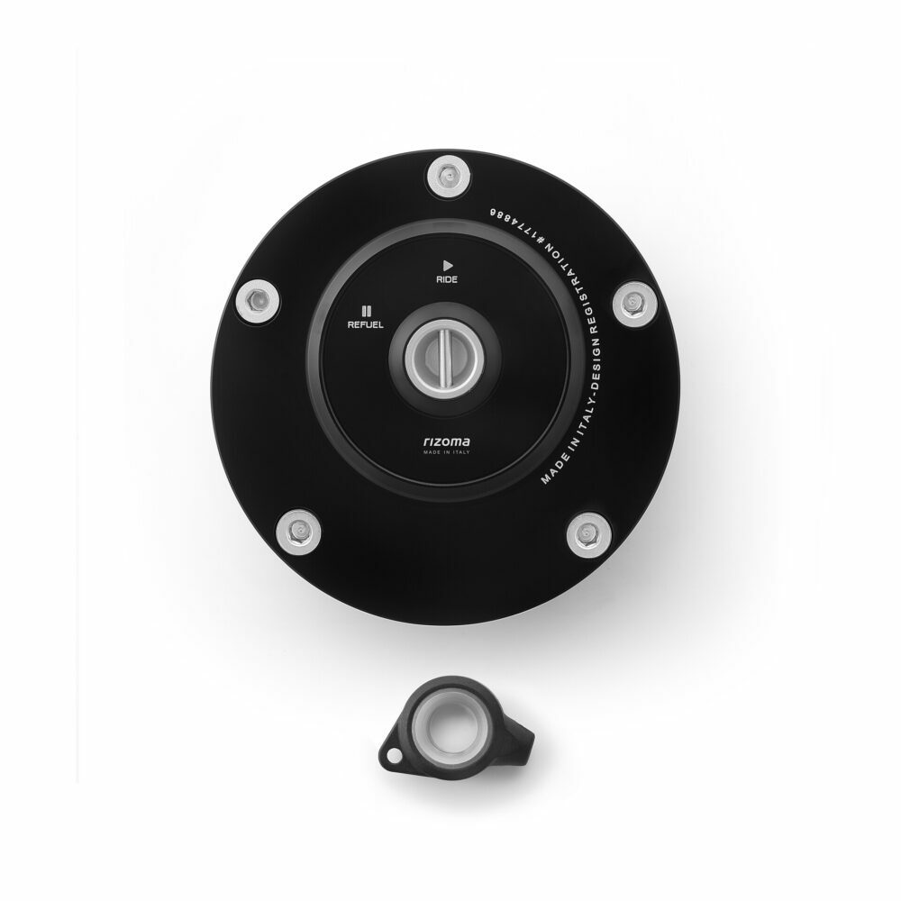 GAS CAP LOCKING BLACK/BLACK HON