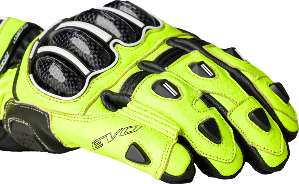TRACTECH EVO 4 CE GLOVE NEON YELLOW/BLACK/BLACK LG