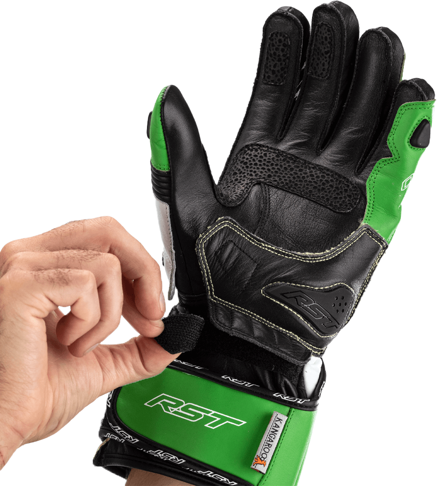 TRACTECH EVO 4 CE GLOVE NEON GREEN/BLACK SZ MD