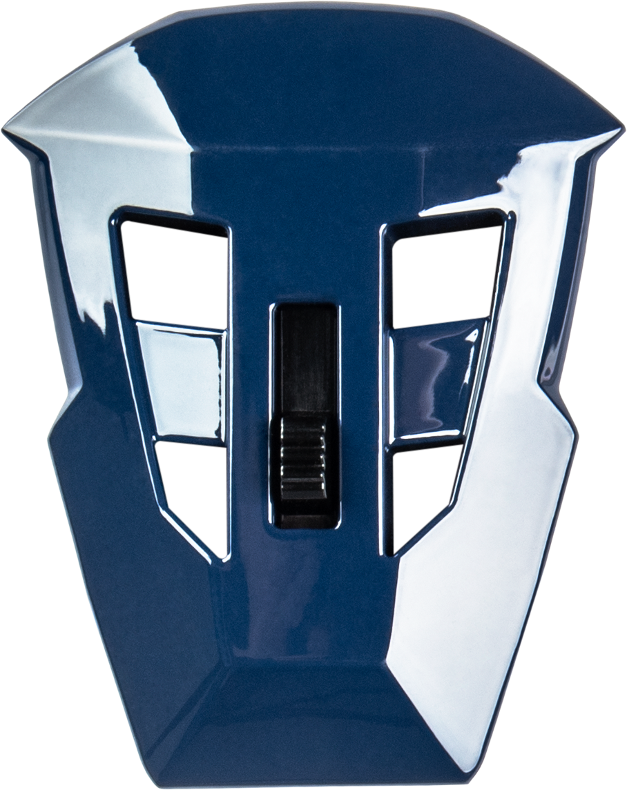 MD-74 MOUTH VENT W/SCREWS BLUE/PINK/PURPLE