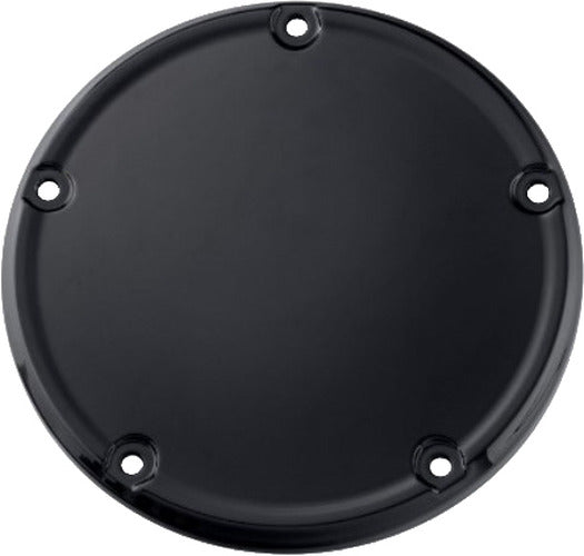 SMOOTH DERBY COVER MATTE BLK M8 SOFTAIL