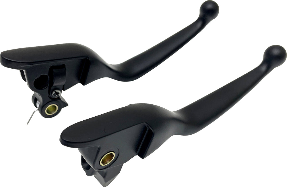 SMOOTH LEVER SET BLACK FLT 21-25 CBL CLUTCH