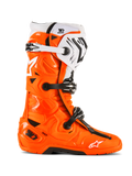TECH 10 ENDURO BOOTS ORANGE FLUO/BLACK/WHITE 14