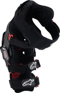 RK-7 PLASMA KNEE BRACE BLACK/RED LG