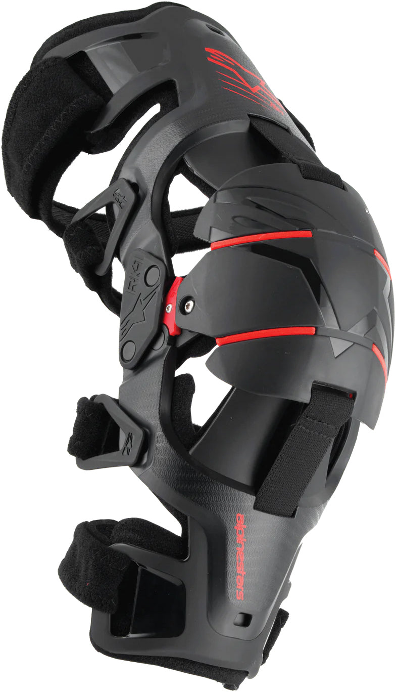 RK-1 PLASMA KNEE BRACE BLACK/RED LG/XL