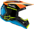 SM3 YOUTH FRAY HELMET BLK/ORNG/YLW FLUO YM