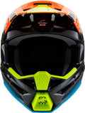 SM3 YOUTH FRAY HELMET BLK/ORNG/YLW FLUO YS