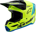 SM3 YOUTH RADIUM HELMET YLW FLUO/BLK/BLUE YM