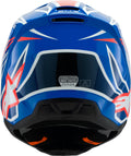 SM3 YOUTH WURX HELMET BLUE/RED/WHT/BLK YL