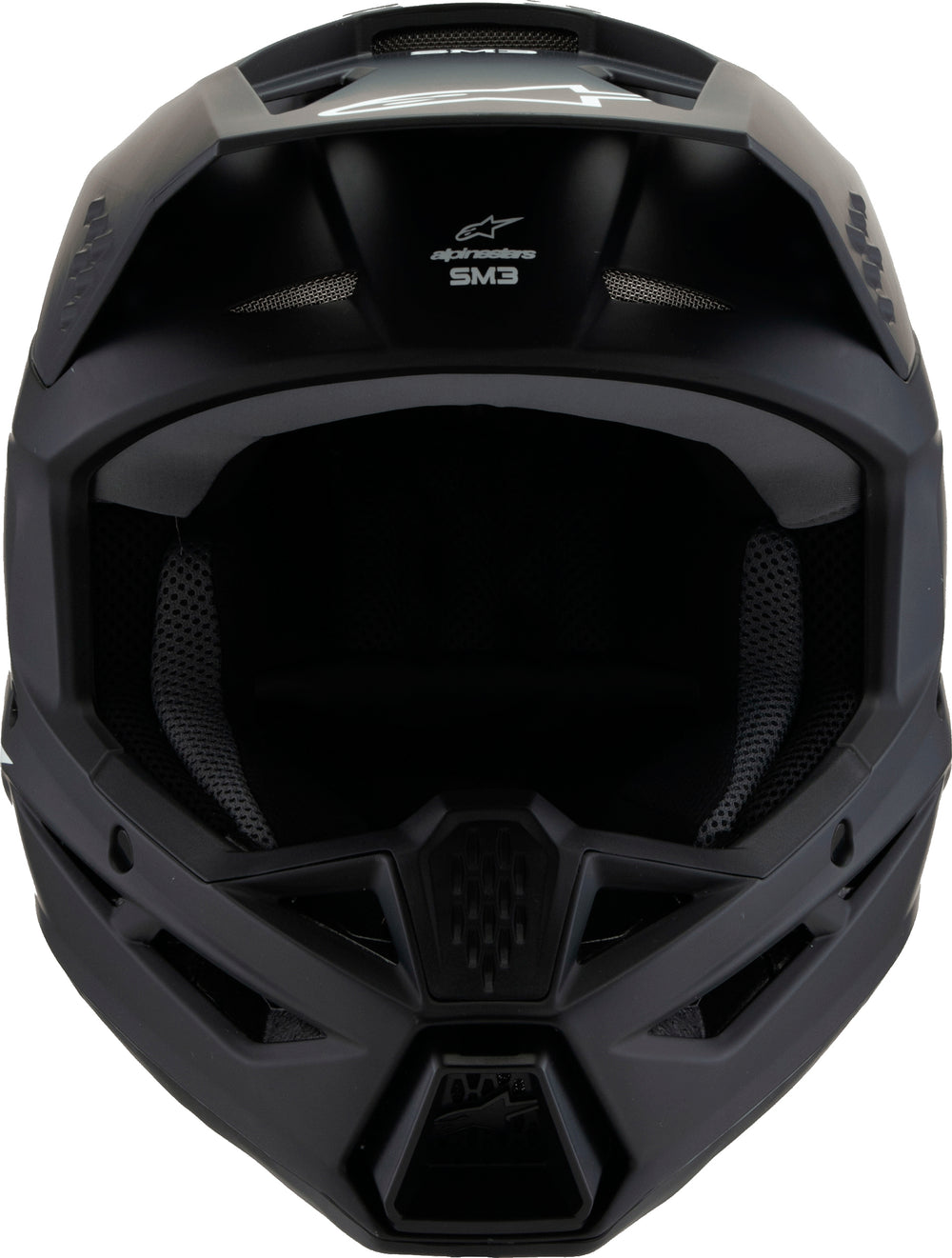 SM3 YOUTH SOLID HELMET BLACK MATTE YS