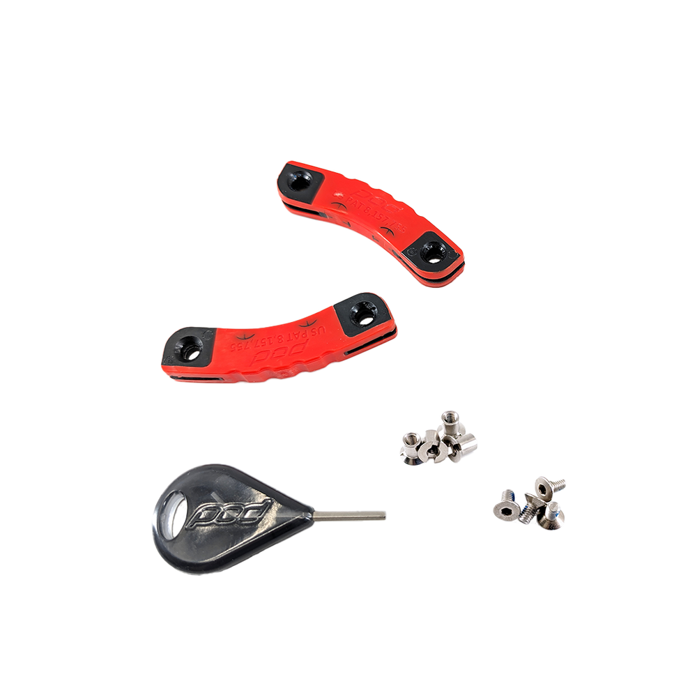 KX 3.0 HINGE LIGAMENT SET RED/BLACK