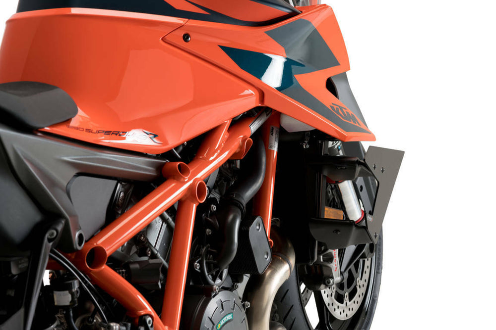 DOWNFORCE SIDE SPOILERS BLACK KTM