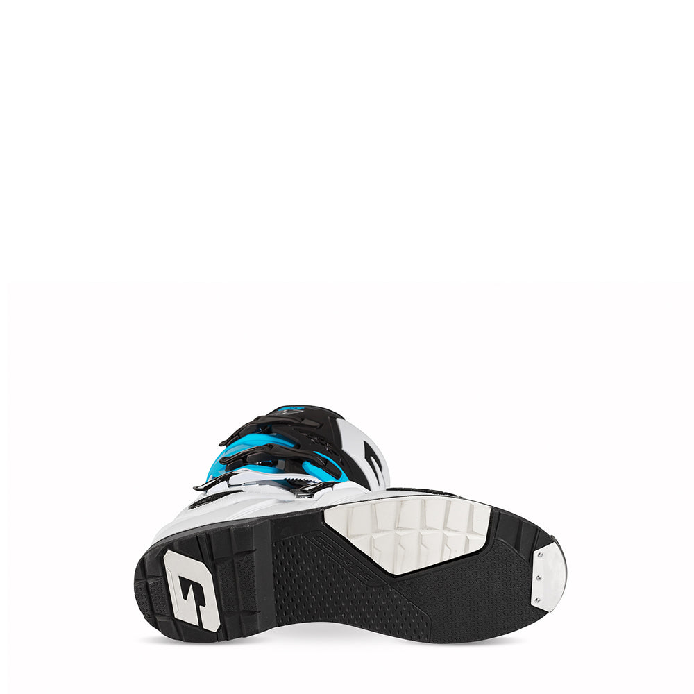 SG22 BOOTS LE WHITE/BLACK/LIGHT BLUE 11