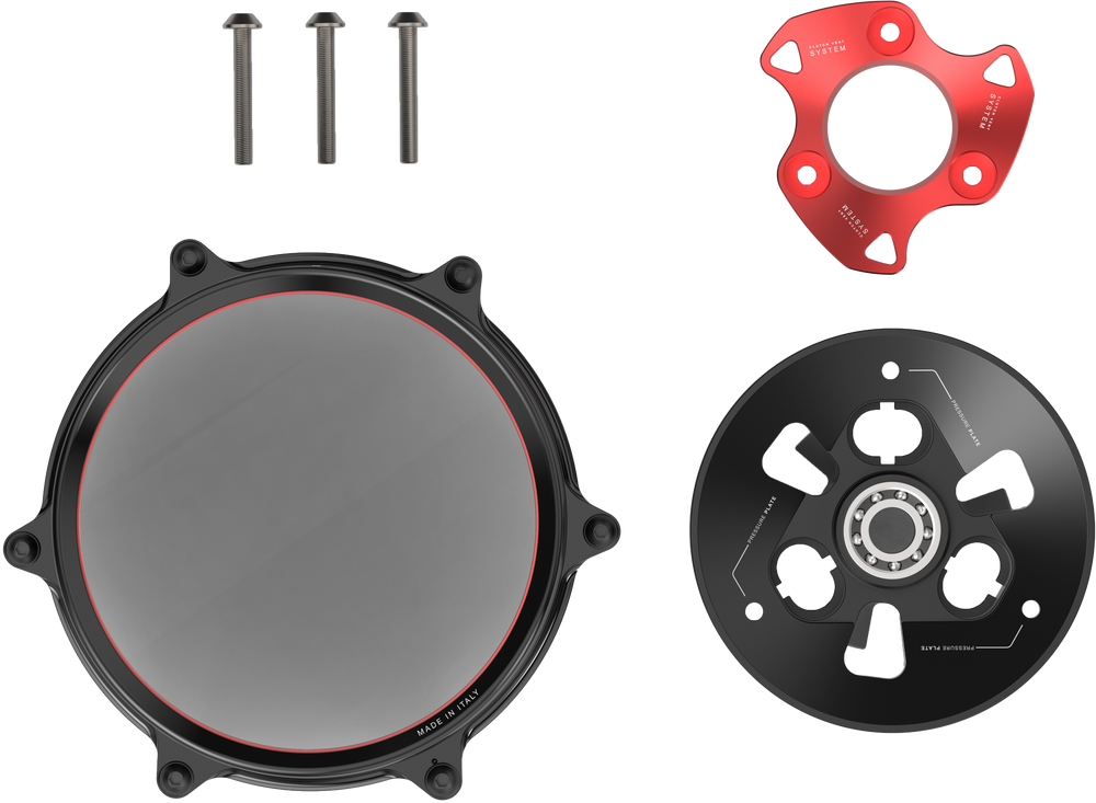 CLUTCH COVER RED DUC V2