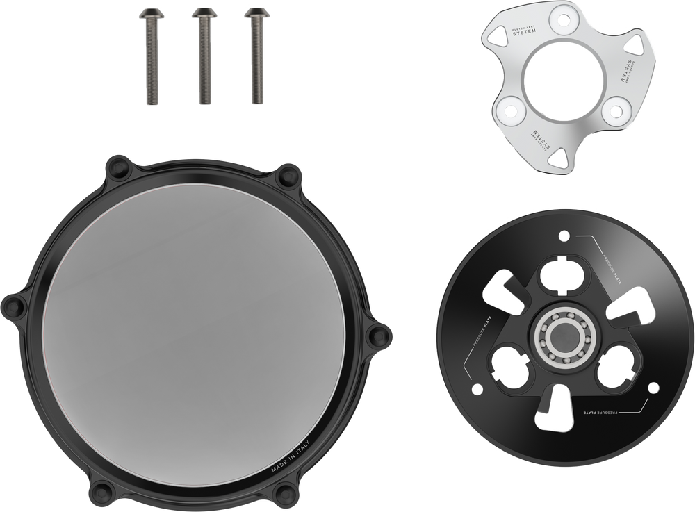 CLUTCH COVER SILVER DUC V4