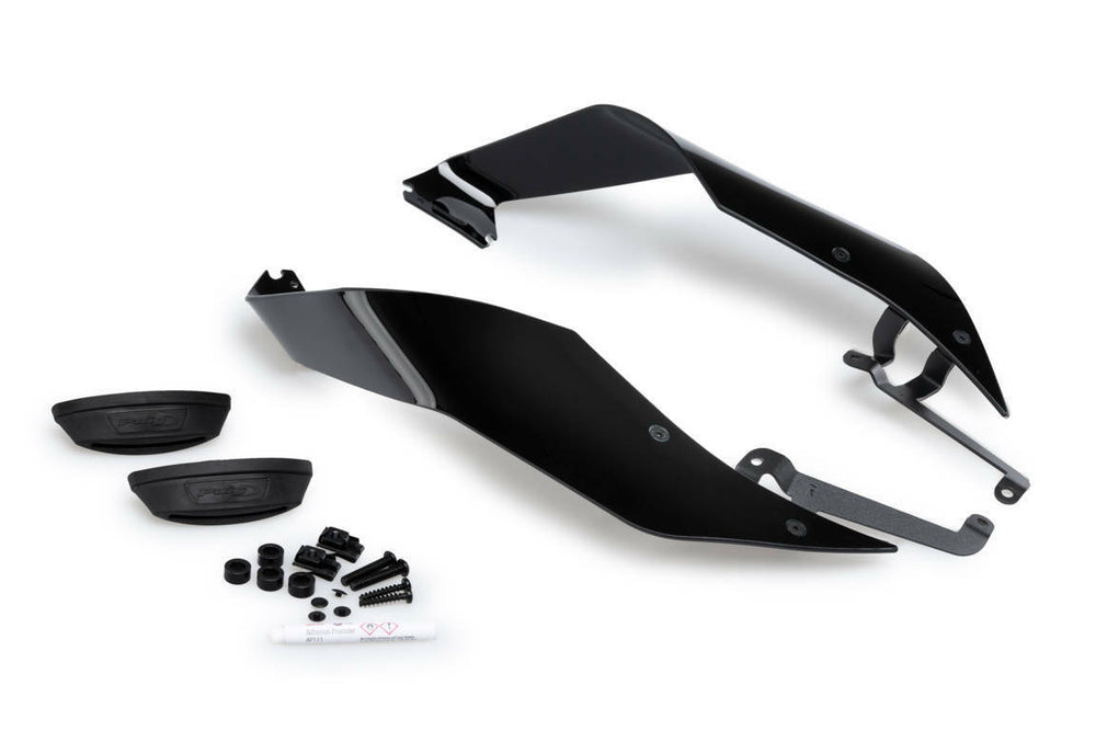 RACE SIDE SPOILERS BLACK YAM