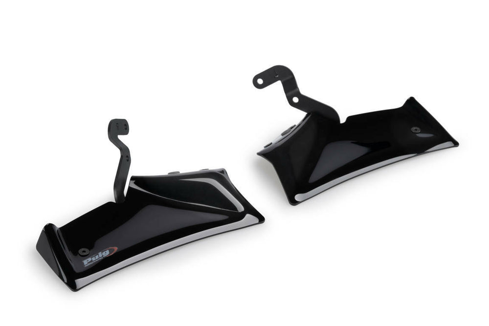 DOWNFORCE FRONT SPOILER BLACK YAM