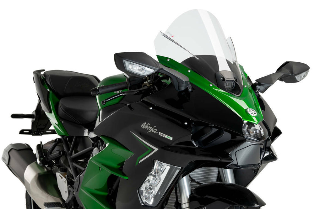 WINDSCREEN Z-RACING CLEAR KAW