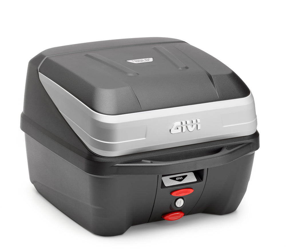 B32N TOP CASE BLACK/SILVER 32L