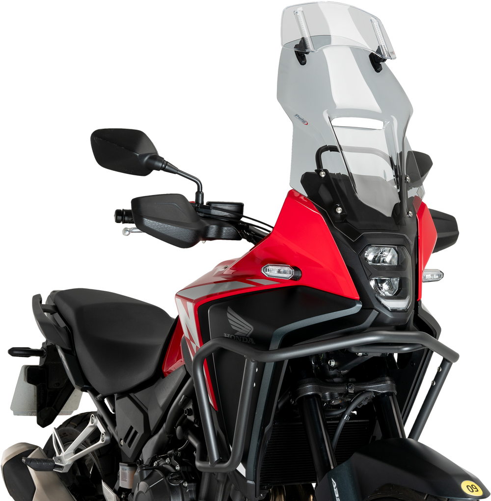 MULTI-ADJUSTABLE VISOR 2.0 FIXED SCREW SMOKE 300X130MM
