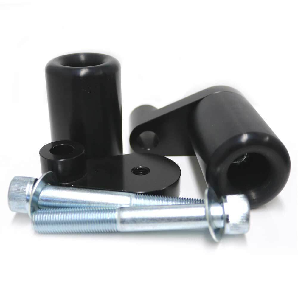 FRAME SLIDERS NO CUT BLACK KAW