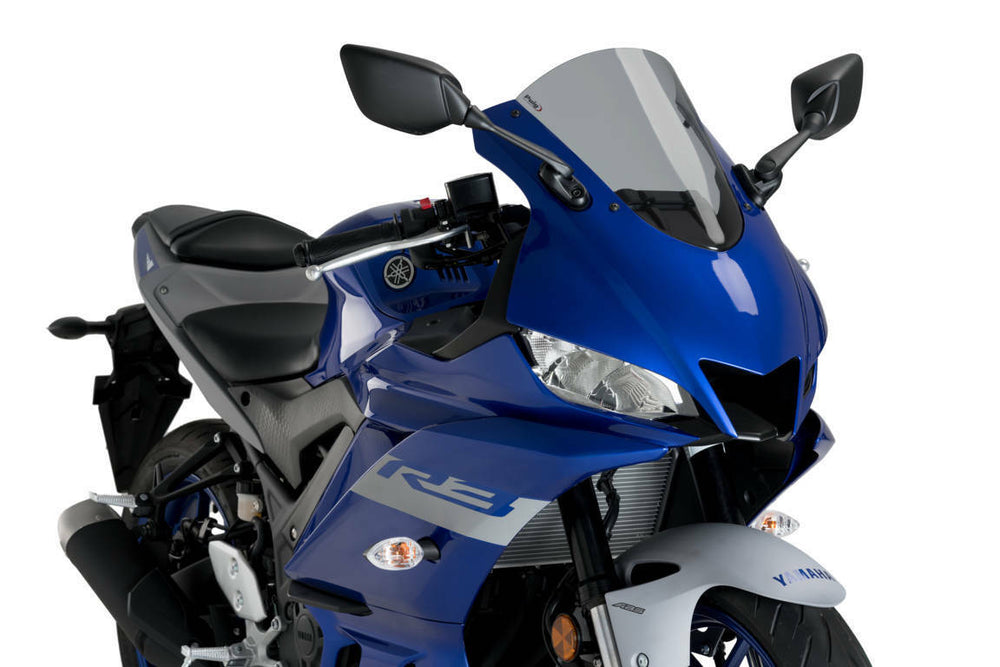 WINDSCREEN R-RACER SMOKE YAM