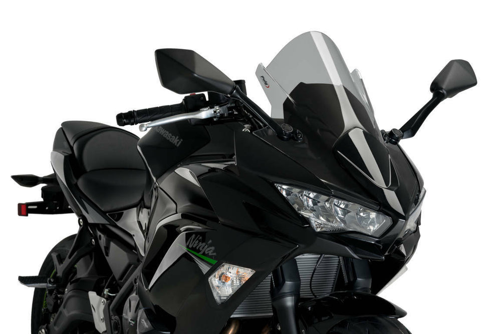 WINDSCREEN Z RACING SMOKE KAW