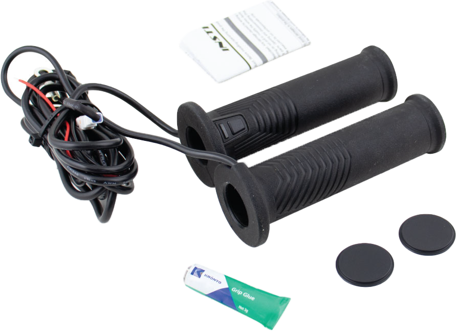 ARTEMIS HEATED GRIPS 7/8" TO 1'' 120MM PAIR