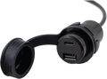 DUAL PORT USB ADAPTER TYPE A AND C