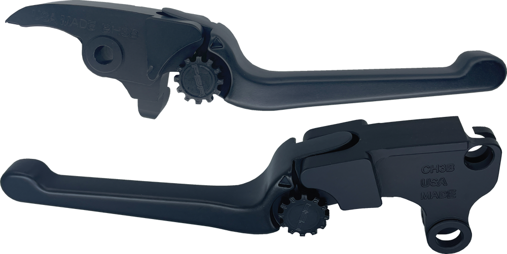 ANTHEM LEVER SET BLACK CVO FLHX/FLTR23-26 FLHX/FLTR24