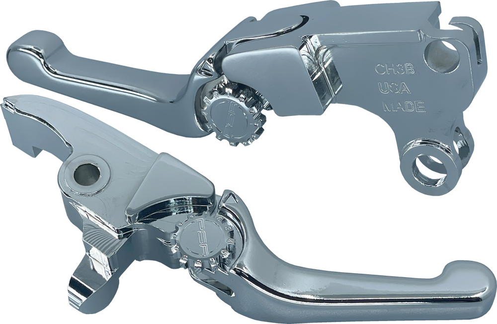 ANTHEM SHORTY LEVER SET CHROME CVO FLHX/FLTR23-26 FLHX/FLTR24