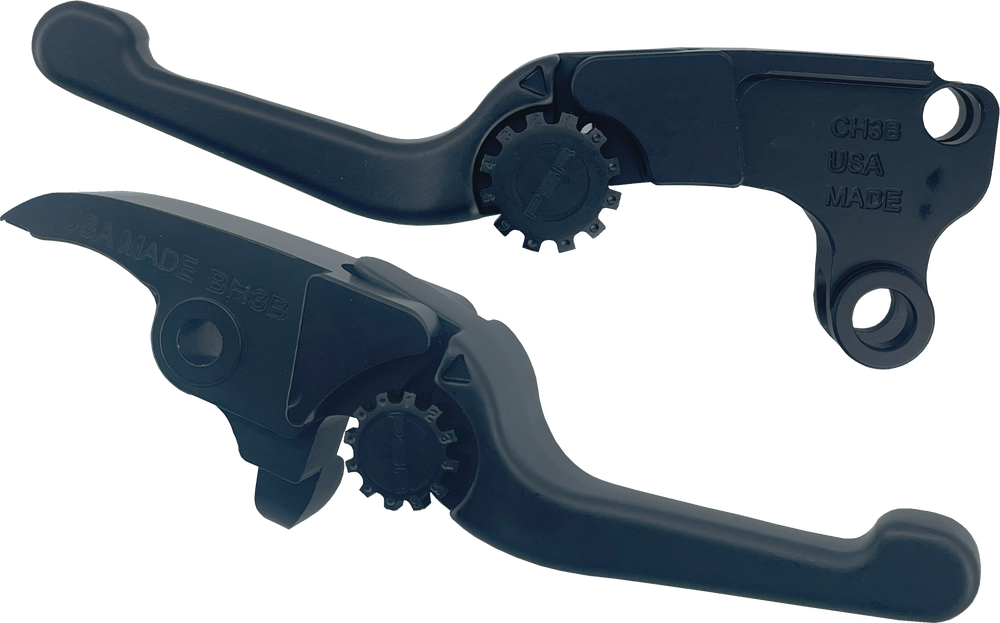 ANTHEM SHORTY LEVER SET BLACK CVO FLHX/FLTR23-26 FLHX/FLTR24