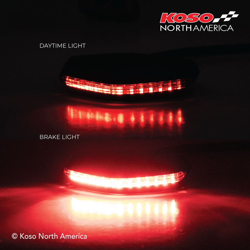 GT-06 LED BRAKE/TAILLIGHT RED LENS