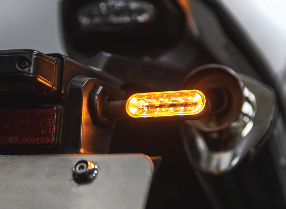CYCLONE LED TURN SIGNALS SEQUENTIAL BLACK PAIR