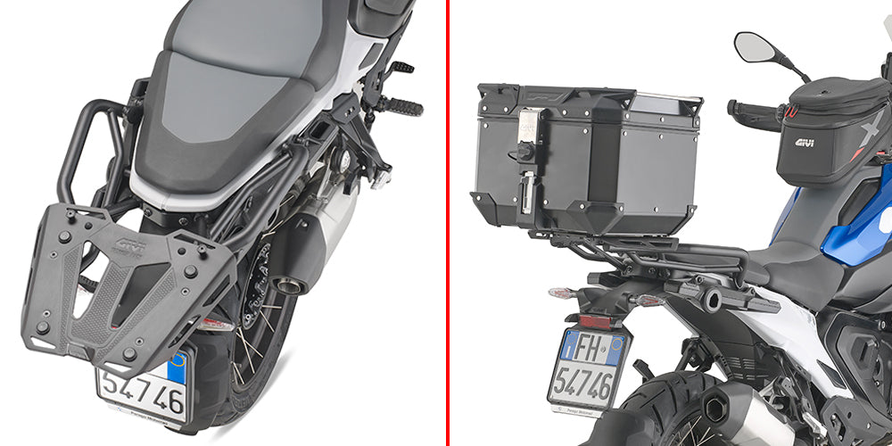 SPECIFIC REAR RACK MONOLOCK/MONOKEY BLACK BMW