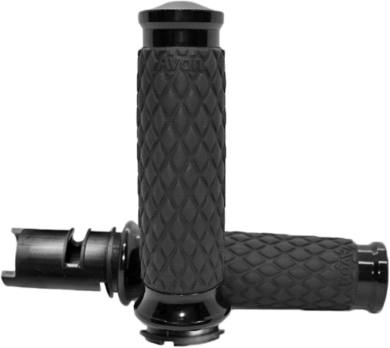 DIAMOND CONTOUR BLACK TWIST GRIP