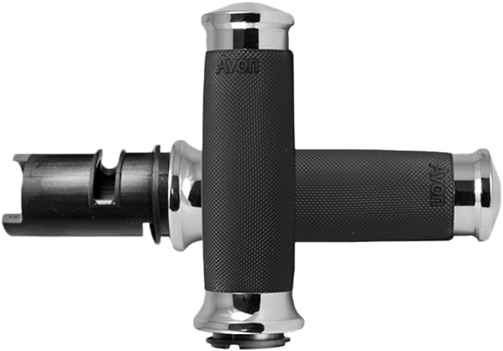 CUSTOM CONTOUR CHROME TWIST GRIP