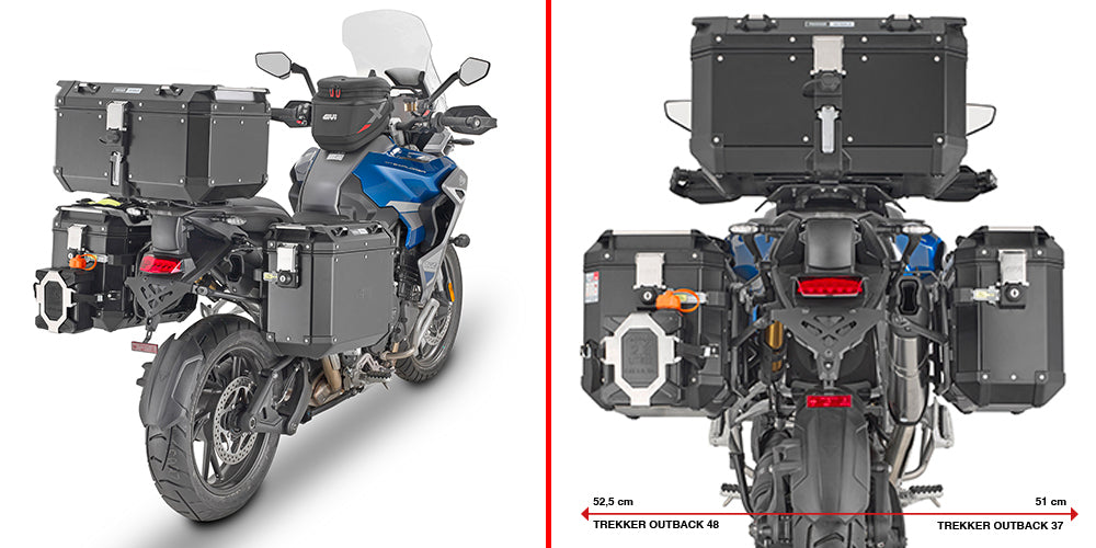 SIDE CASE HARDWARE PL ONE-FIT CAM TRI