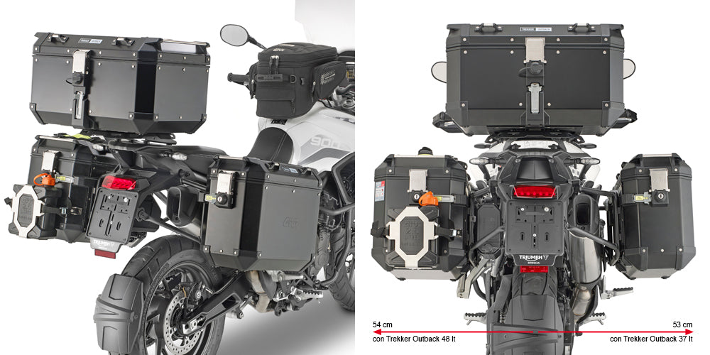 SIDE CASE HARDWARE PL ONE-FIT CAM TRI