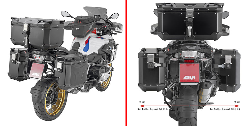 SIDE CASE HARDWARE PL ONE-FIT CAM BMW