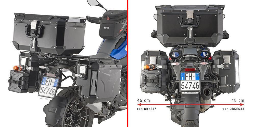 SIDE CASE HARDWARE PL ONE-FIT CAM BMW