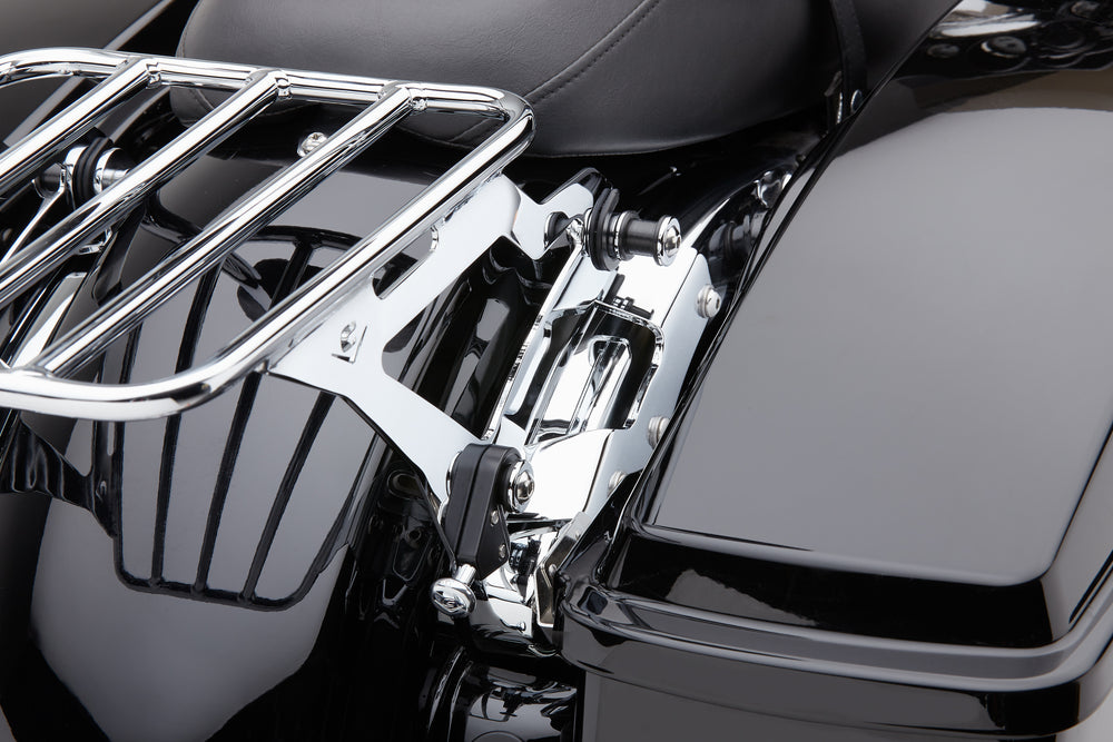 BACKREST MOUNTING KIT CHROME FLH/FLT 09-13