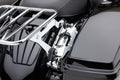 BACKREST MOUNTING KIT CHROME FLH/FLT 09-13